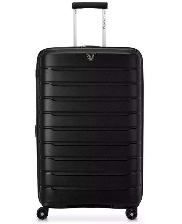 Roncato B-Flying Expandable 4 Wheel Trolley Luggage 78cm - Black