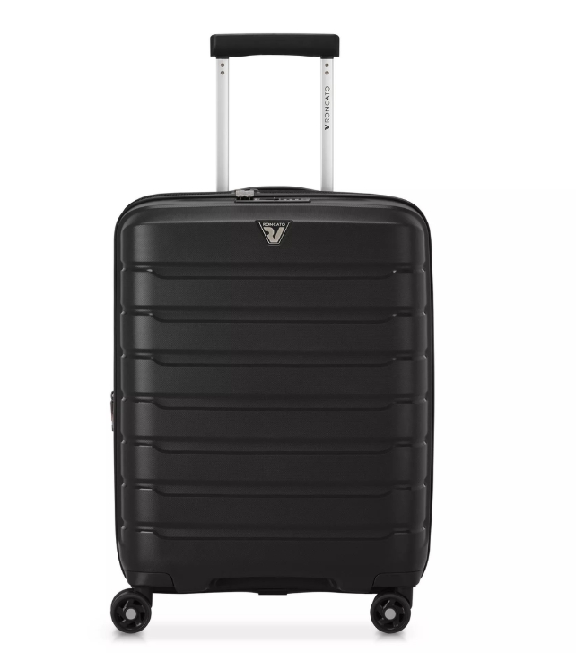 Saleys Travel Bags Roncato B-Flying Expandable 4 Wheel Trolley Luggage Set - Black - Image 8