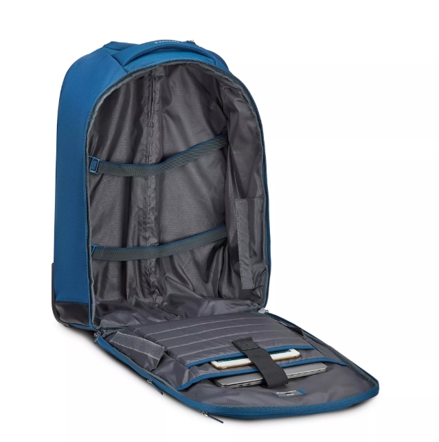 Saleys Travel Bags Roncato Gateway 17'' Trolley Backpack 55cm - Blue - Image 5