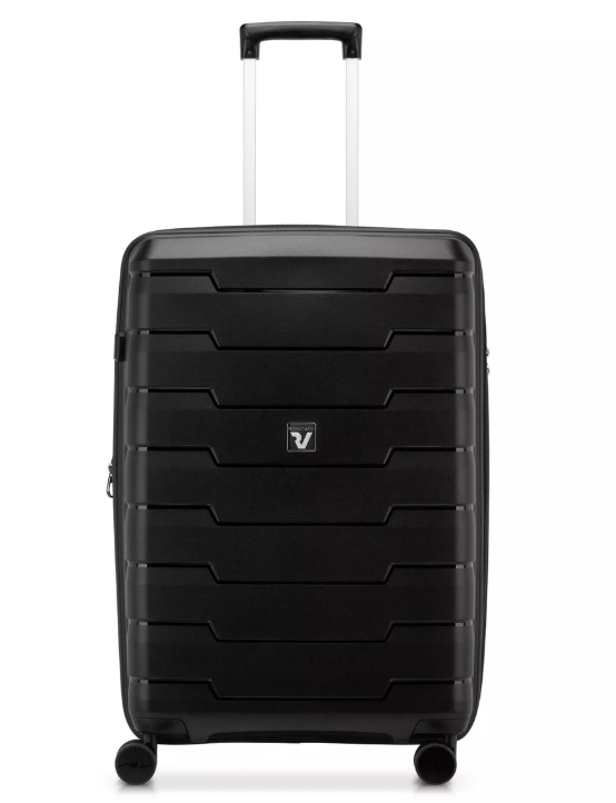 Saleys Travel Bags Roncato Skyline 2.0 Expandable 3 Piece Luggage Trolley Set - black - Image 8