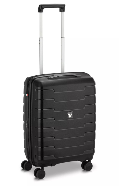 Saleys Travel Bags Roncato Skyline 2.0 Expandable 3 Piece Luggage Trolley Set - black - Image 5