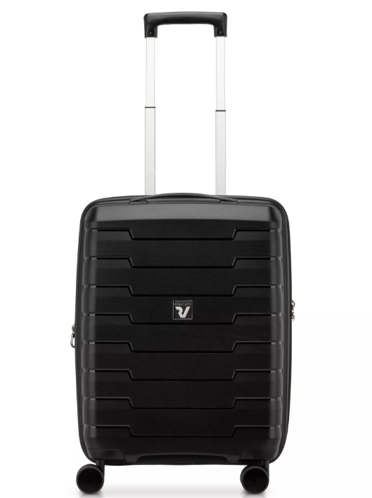 Saleys Travel Bags Roncato Skyline 2.0 Expandable 3 Piece Luggage Trolley Set - black - Image 6