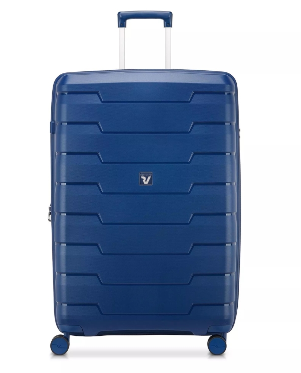 Saleys Travel Bags Roncato Skyline 2.0 Expandable 3 Piece Luggage Trolley Set - Night Blue - Image 3
