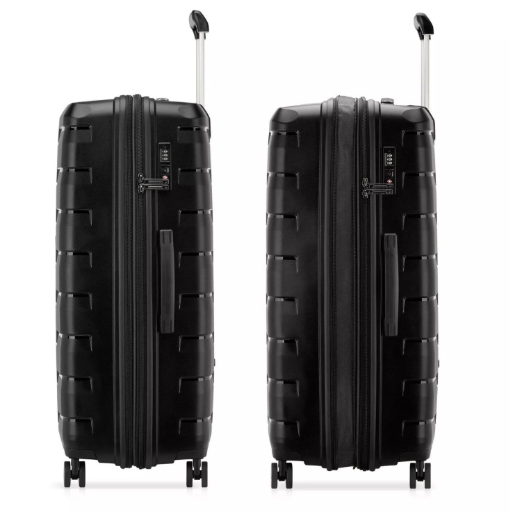 Saleys Travel Bags RONCATO SKYLINE 2.0 Large spinner 79 cm Expandable - Black - Image 3
