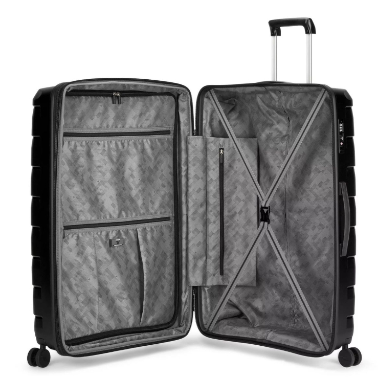 Saleys Travel Bags RONCATO SKYLINE 2.0 Large spinner 79 cm Expandable - Black - Image 5