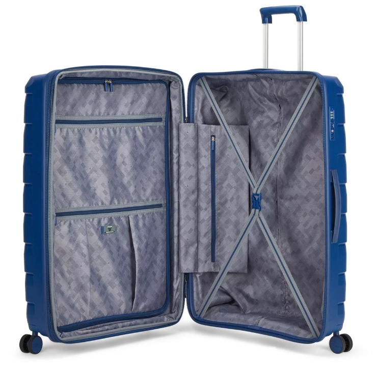 Saleys Travel Bags RONCATO SKYLINE 2.0 Large spinner 79 cm Expandable - Blue - Image 5