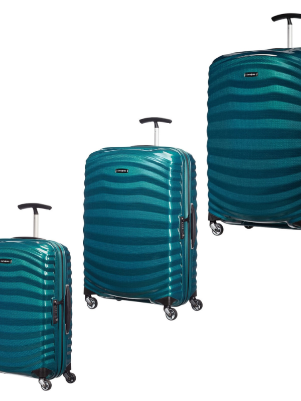 Samsonite: Lite-Shock 3 Piece Set - Petronus Blue
