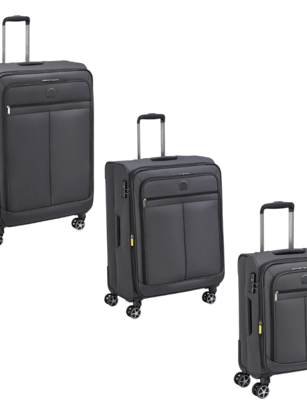 DELSEY PRISCILLA 3 PIECE SET - CHARCOAL