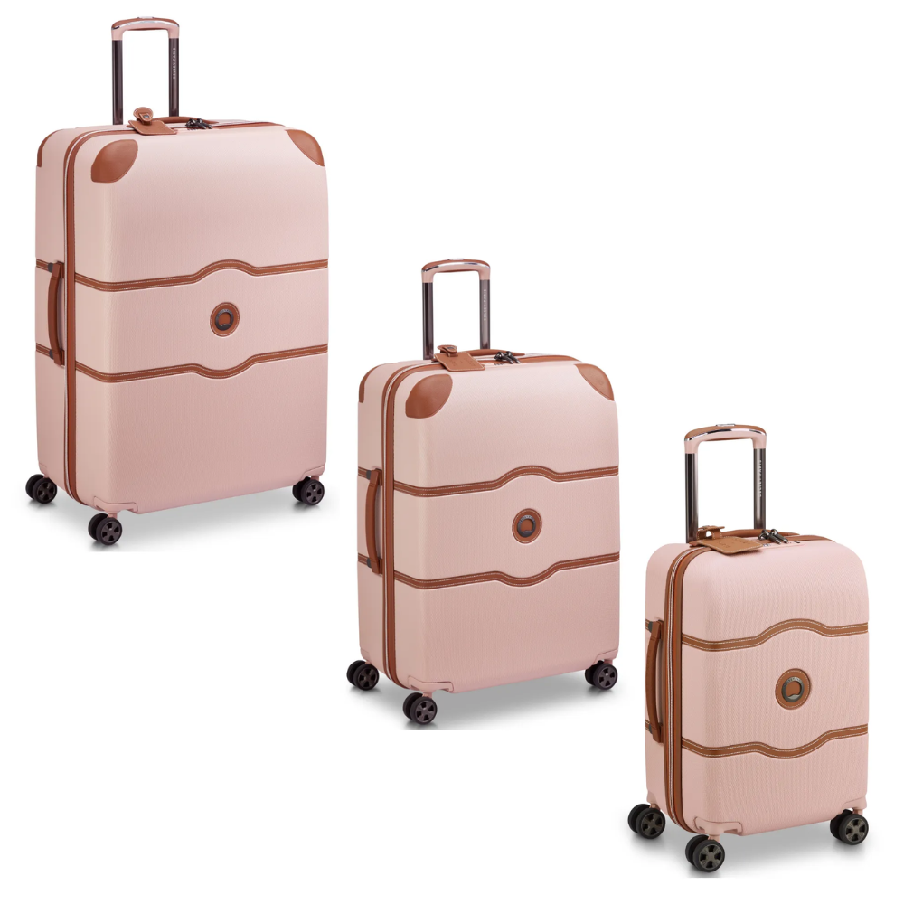Saleys Travel Bags DELSEY CHATELET AIR 2.0 3 PIECE SET - PINK