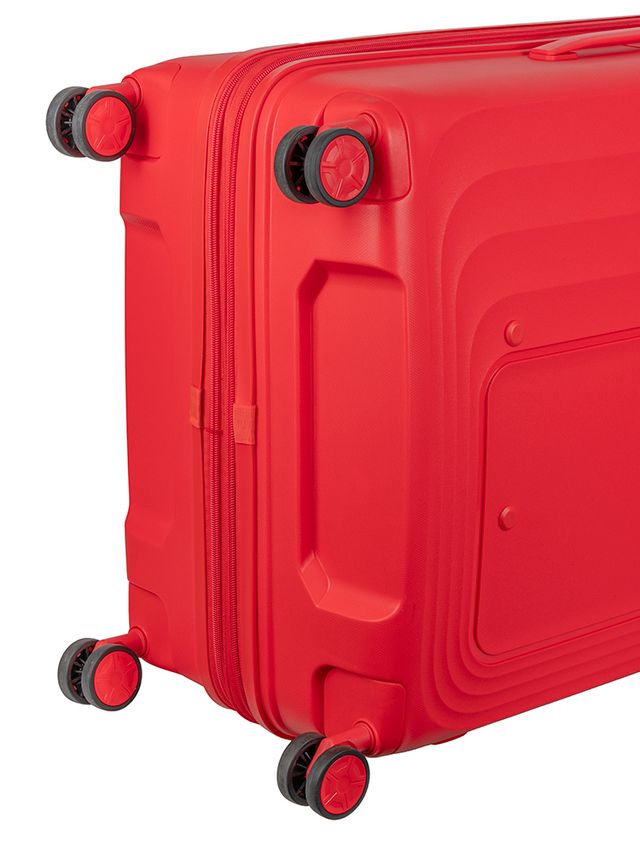 Saleys Travel Bags Cellini Cruze Large 4 Wheel Xpander Trolley Case - Poppy Red - Image 3