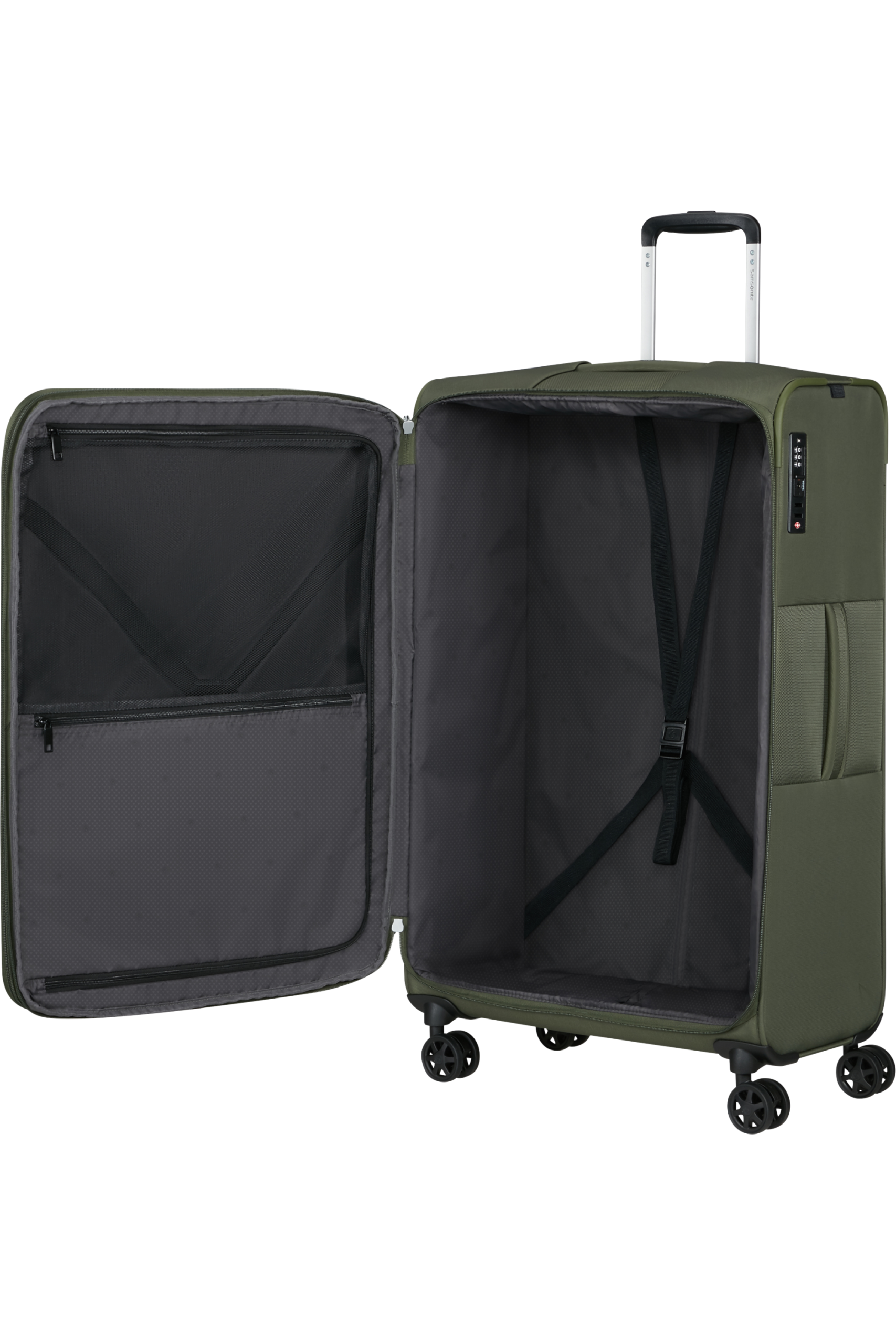 Saleys Travel Bags Samsonite GOTWIST Exp Spinner 78cm - Green - Image 5