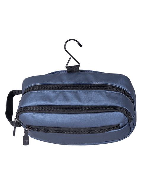 Saleys Travel Bags Cellini : Sidekick Toiletry Bag - Metallic Blue - Image 2