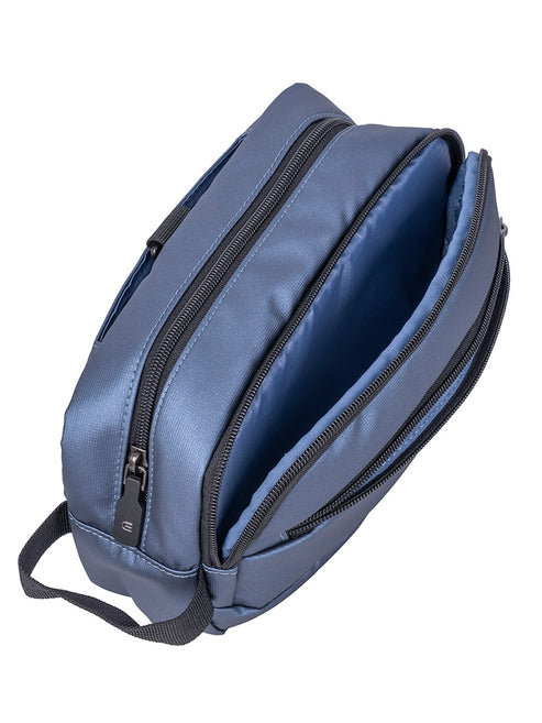 Saleys Travel Bags Cellini : Sidekick Toiletry Bag - Metallic Blue - Image 3