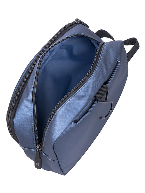 Saleys Travel Bags Cellini : Sidekick Toiletry Bag - Metallic Blue - Image 4