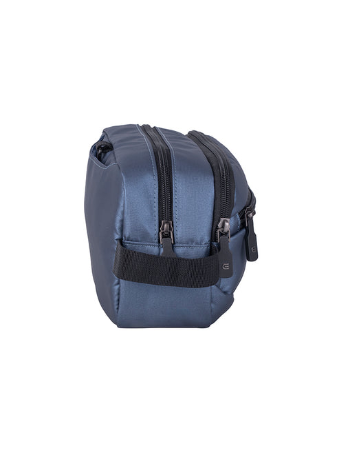 Saleys Travel Bags Cellini : Sidekick Toiletry Bag - Metallic Blue - Image 8