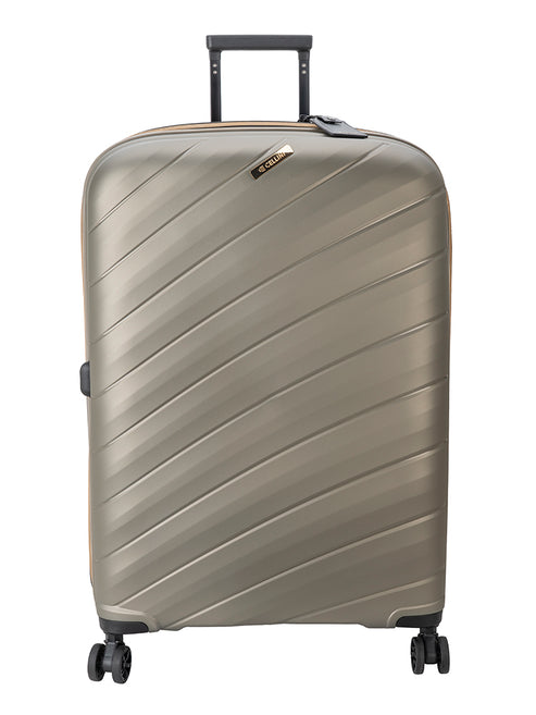 Saleys Travel Bags Cellini Pulse Large 4-Wheel Trolley Case - Gold - Image 8