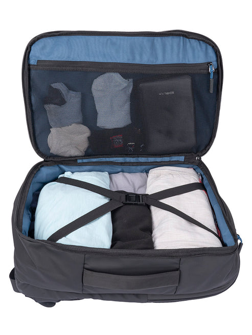 Saleys Travel Bags Cellini : Sidekick Overnight Laptop Backpack - Black - Image 2