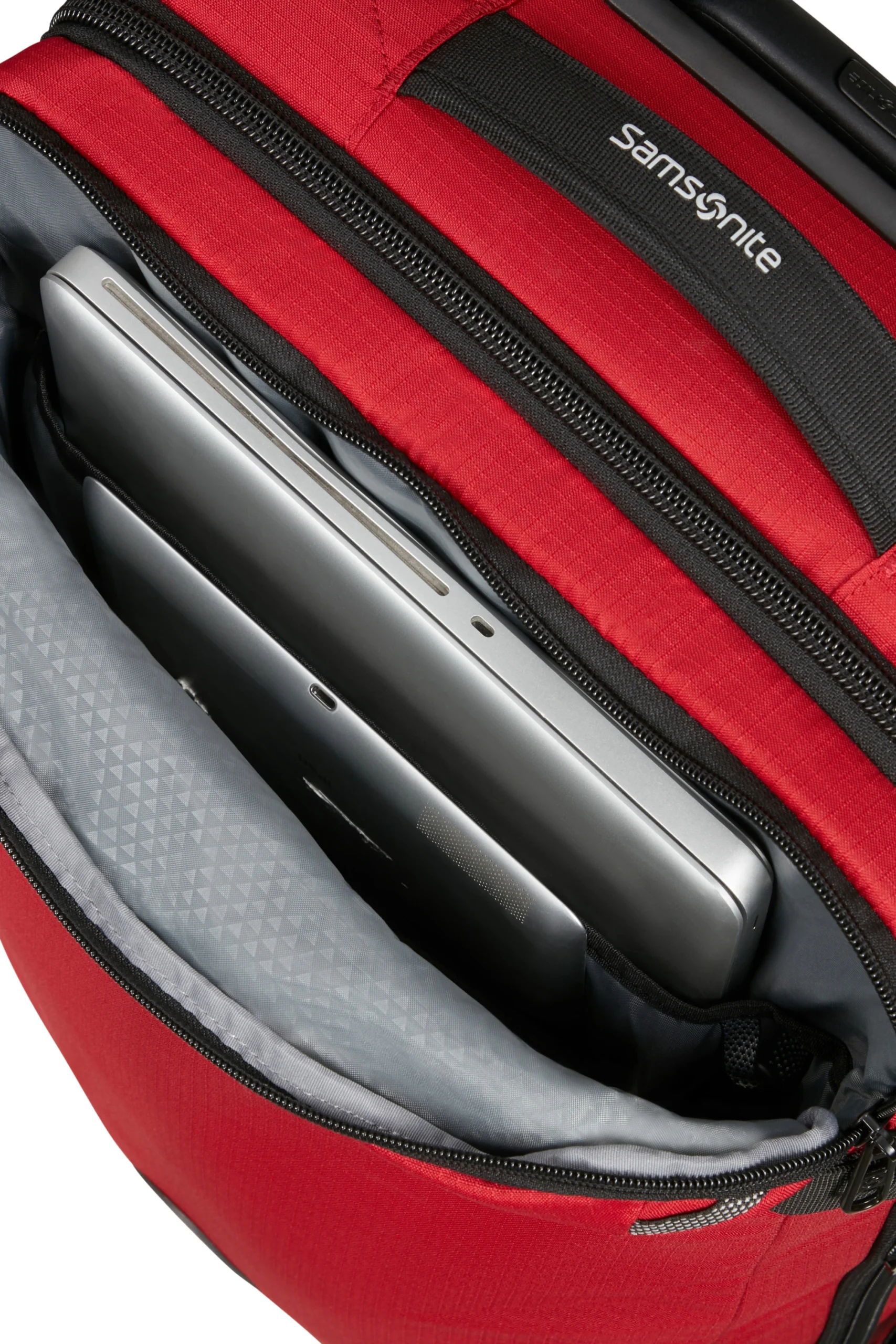 Saleys Travel Bags Samsonite: Roadseeker Duffle with Wheels (L 35cm) 55cm - Brick Red - Image 2