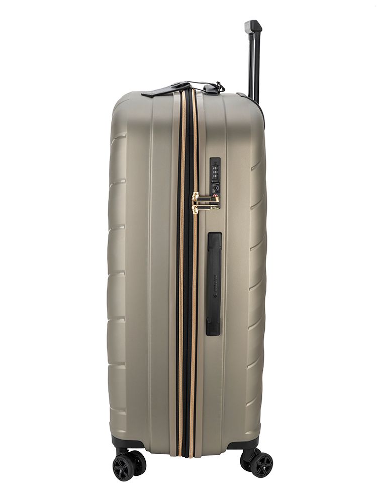 Saleys Travel Bags Cellini Pulse Medium 4-Wheel Trolley Case - Gold - Image 7