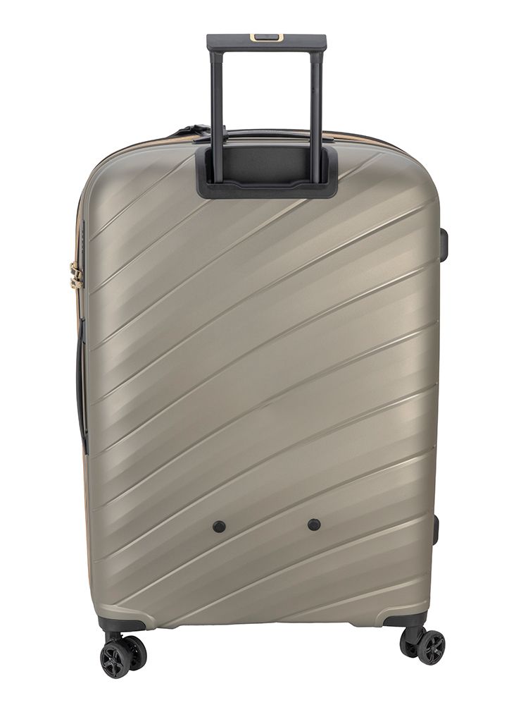 Saleys Travel Bags Cellini Pulse Medium 4-Wheel Trolley Case - Gold - Image 8