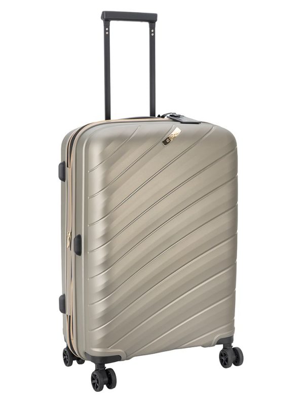 Cellini Pulse Medium 4-Wheel Trolley Case - Gold