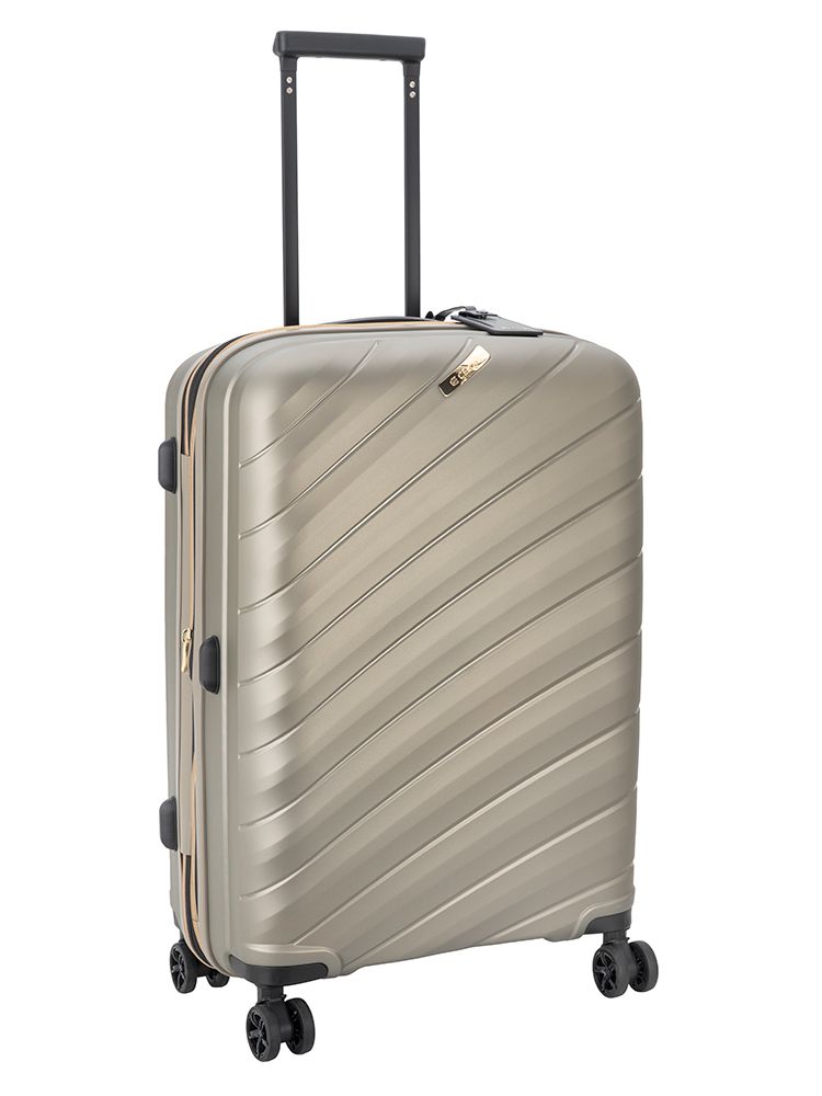 Saleys Travel Bags Cellini Pulse Medium 4-Wheel Trolley Case - Gold